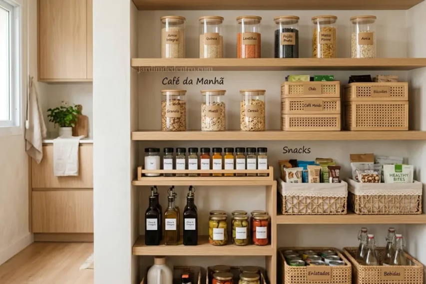 Alimentos organizados por categorias funcionais - Jardim de Dentro