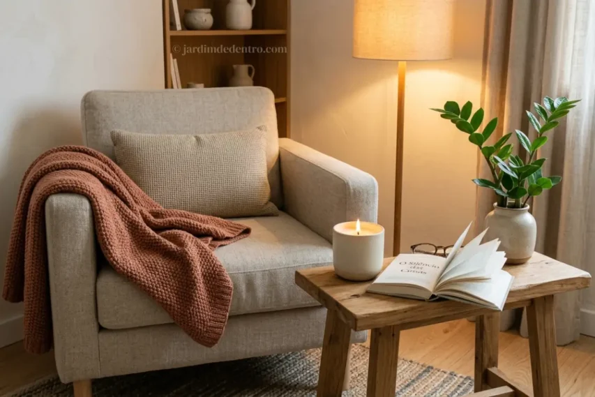 Tendências de decoração 2026 - decoração sensorial no dia a dia